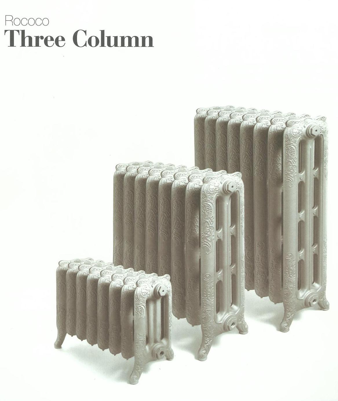 17.012.GH Gusseisenheizelement Three Column