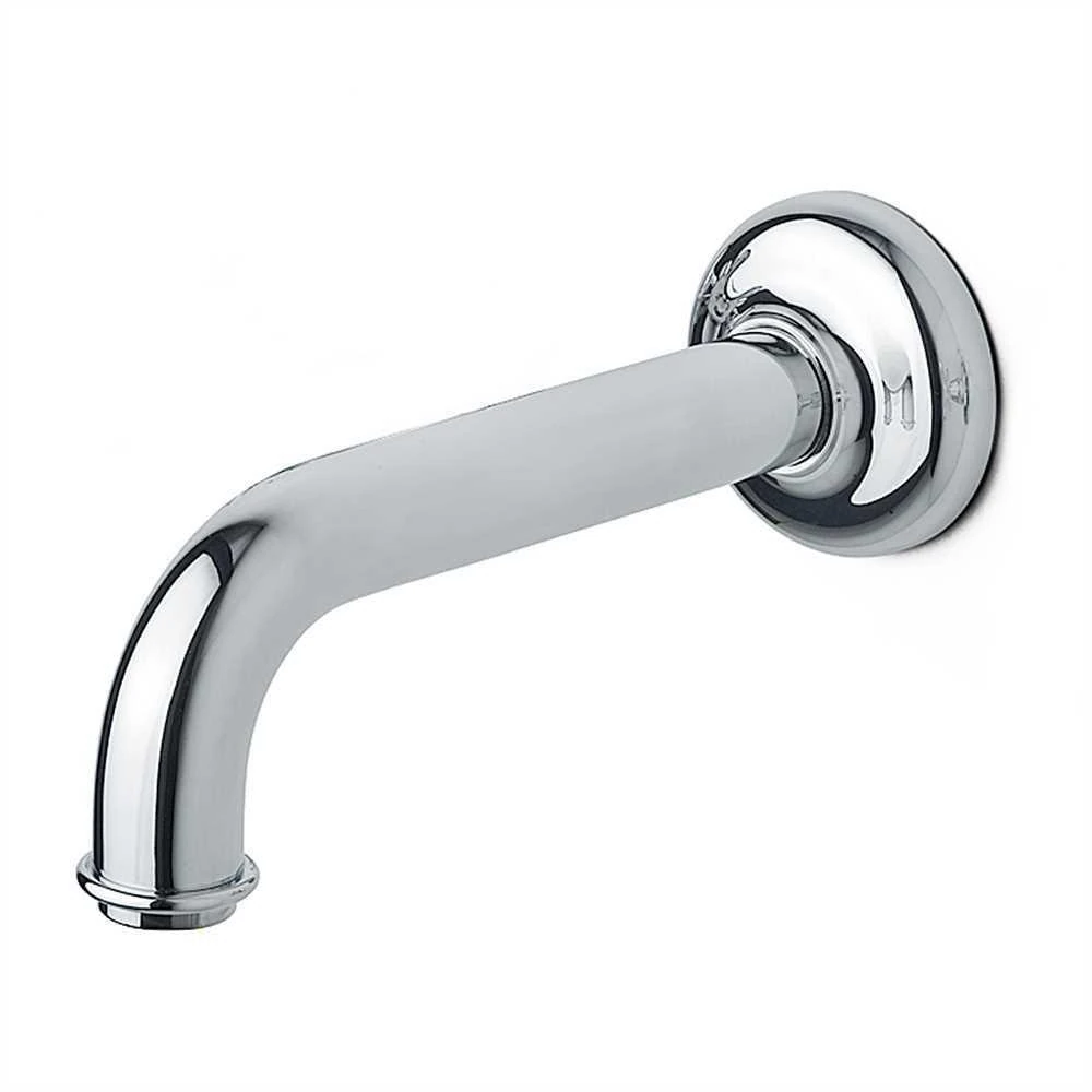 11.023.12 Wandauslauf THPG Messing verchromt