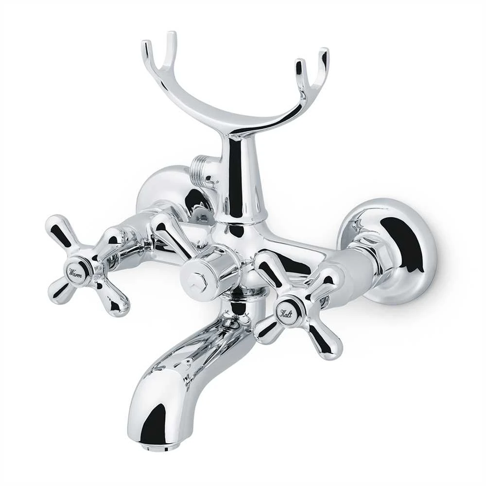 11.009.12 Badewannenarmatur THPG Messing verchromt