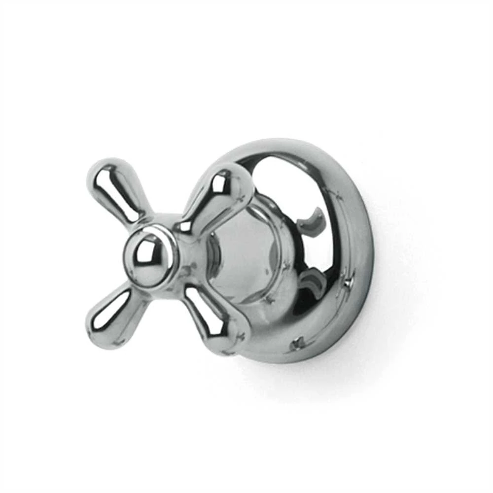 11.022.12 Zweiwegeumsteller Kreuzgriff THPG Messing verchromt